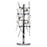 CWI Lighting Icicle 3 Light Table Lamp With Chrome Finish