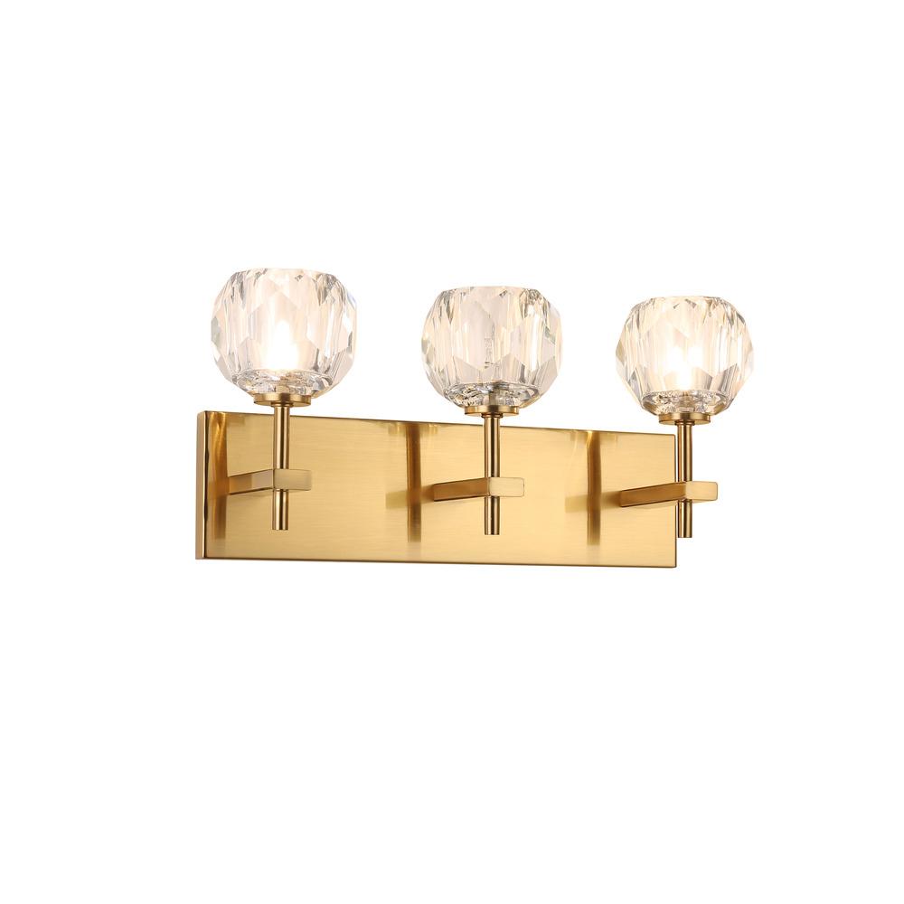 A8913GD Avista Hampton Vanity Wall Light 3-Light Gold