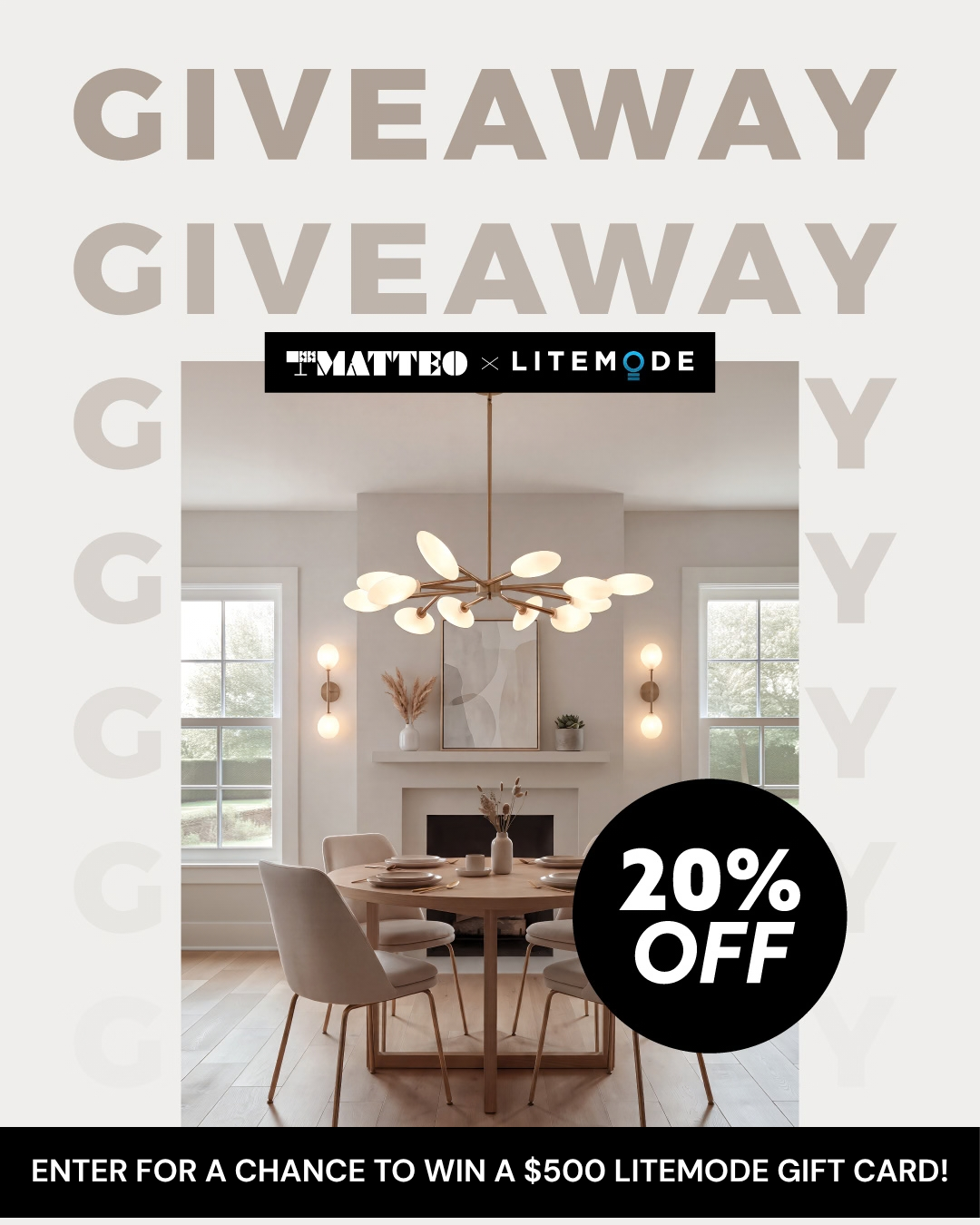 Matteo 20% Off Sale!