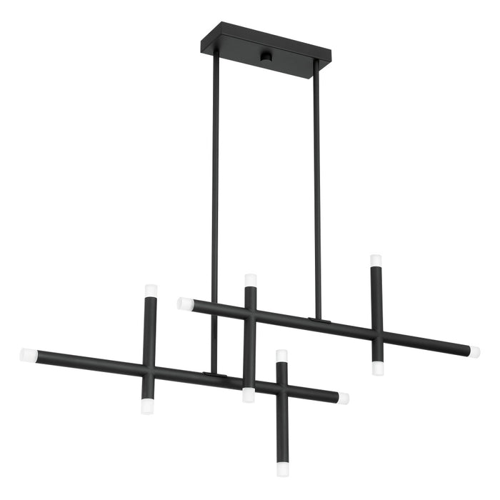 12 Light Led Linear Chandelier / Lustre Lineair Del 12 Light | 207296A