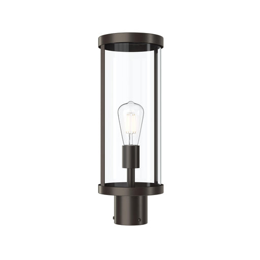 Kagen Outdoor Post Light With Clear Glass Panels | P540112-020