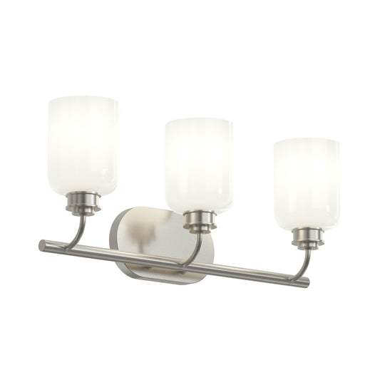 Reines Three-light Bath Vanity With Opal Glass Shades | P300579-009