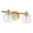 2 Light Vanity Light / Murale De Salle De Bain 2 Light | 207005A
