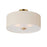 Bongo-semi-flush Mount | 10014OMNAB