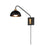 Thelonious-wall Sconce | 10021BKNAB