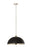 1 Light Pendant | 1004P20-MB-BN
