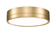 1 Light Flush Mount | 1006F12-MGLD-LED