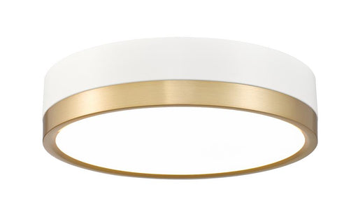 1 Light Flush Mount | 1006F12-MW-MGLD-LED