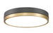 1 Light Flush Mount | 1006F16-MB-MGLD-LED
