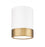 1 Light Flush Mount | 1006F6-MW-MGLD-LED