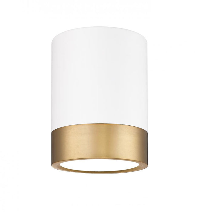 1 Light Flush Mount | 1006F6-MW-MGLD-LED