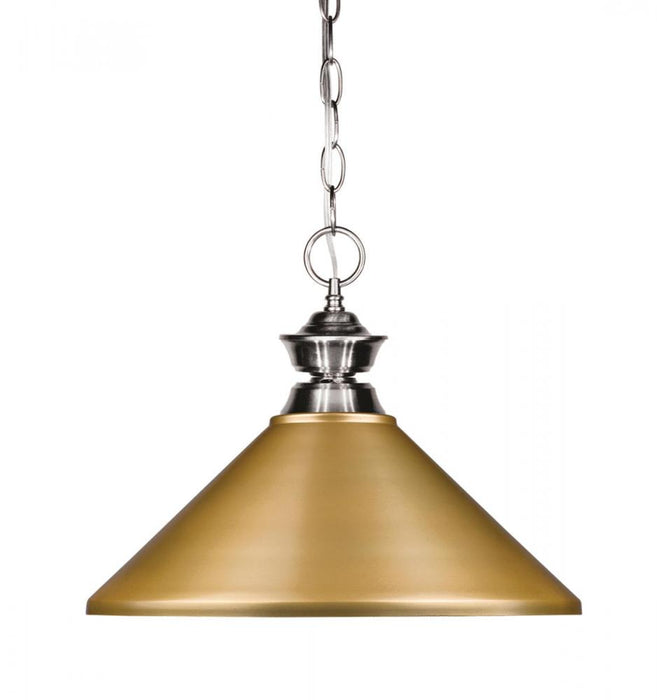 1 Light Pendant | 100701BN-MSG