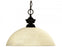 1 Light Pendant | 100701BRZ-DGM14