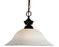 1 Light Pendant | 100701BRZ-WM16