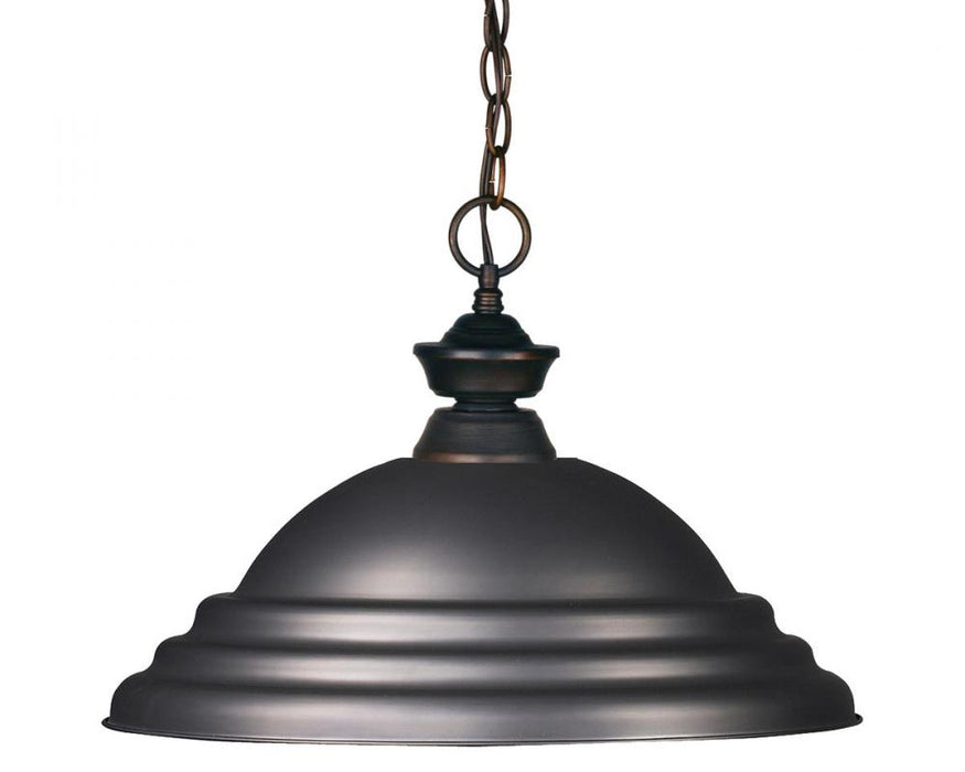1 Light Pendant | 100701OB-SOB