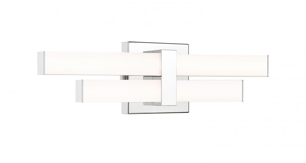 2 Light Vanity | 1008-18W-CH-LED