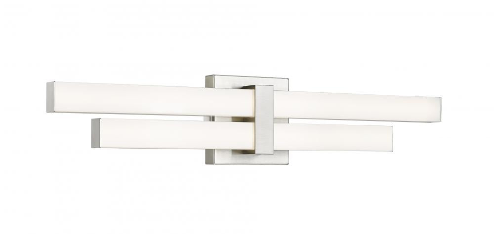 2 Light Vanity | 1008-25W-BN-LED