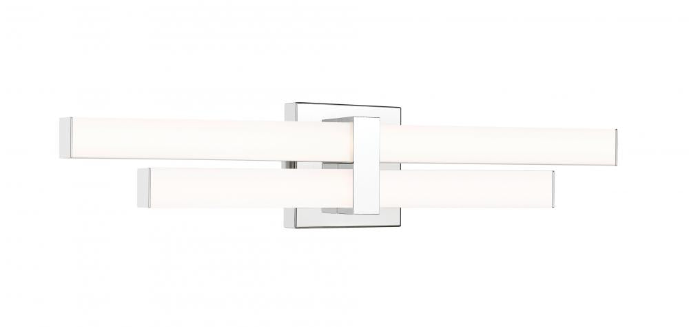 2 Light Vanity | 1008-25W-CH-LED
