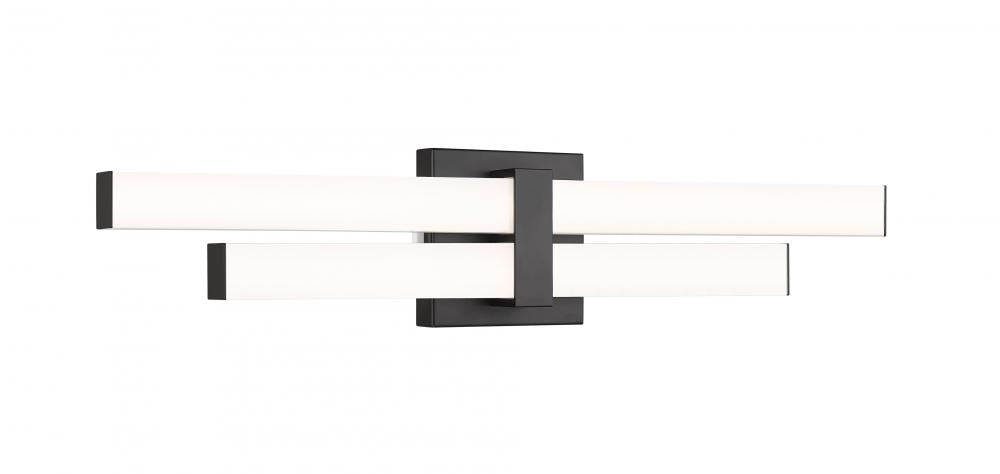 2 Light Vanity | 1008-25W-MB-LED