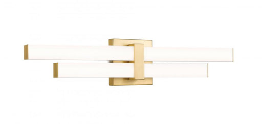 2 Light Vanity | 1008-25W-MGLD-LED