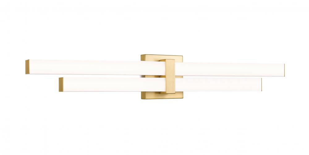2 Light Vanity | 1008-32W-MGLD-LED
