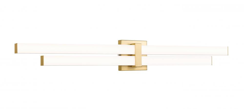 2 Light Vanity | 1008-40W-MGLD-LED