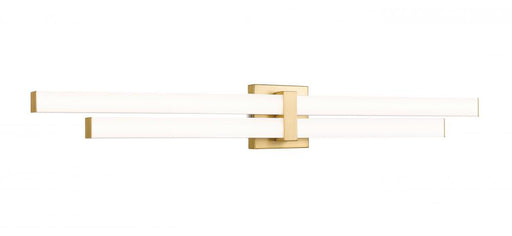 2 Light Vanity | 1008-40W-MGLD-LED
