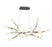 26 Light Oval Led Chandelier, Brushed Vintage Grey | 10115-042