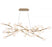 Lib & Co. CA Belluno, 37 Light Oval LED Chandelier, Champagne gold