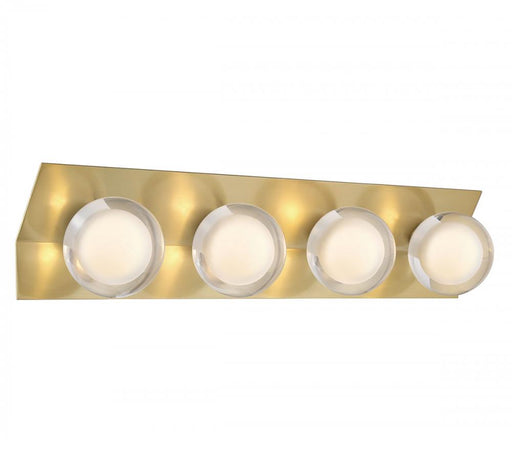 Lib & Co. CA Vinci, 4 Light LED Wall Mount, Soft Brass