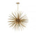 Lib & Co. CA Trapani, 14 Light Chandelier, Soft Brass