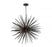 Lib & Co. CA Trapani, 14 Light Chandelier, Metallic Black