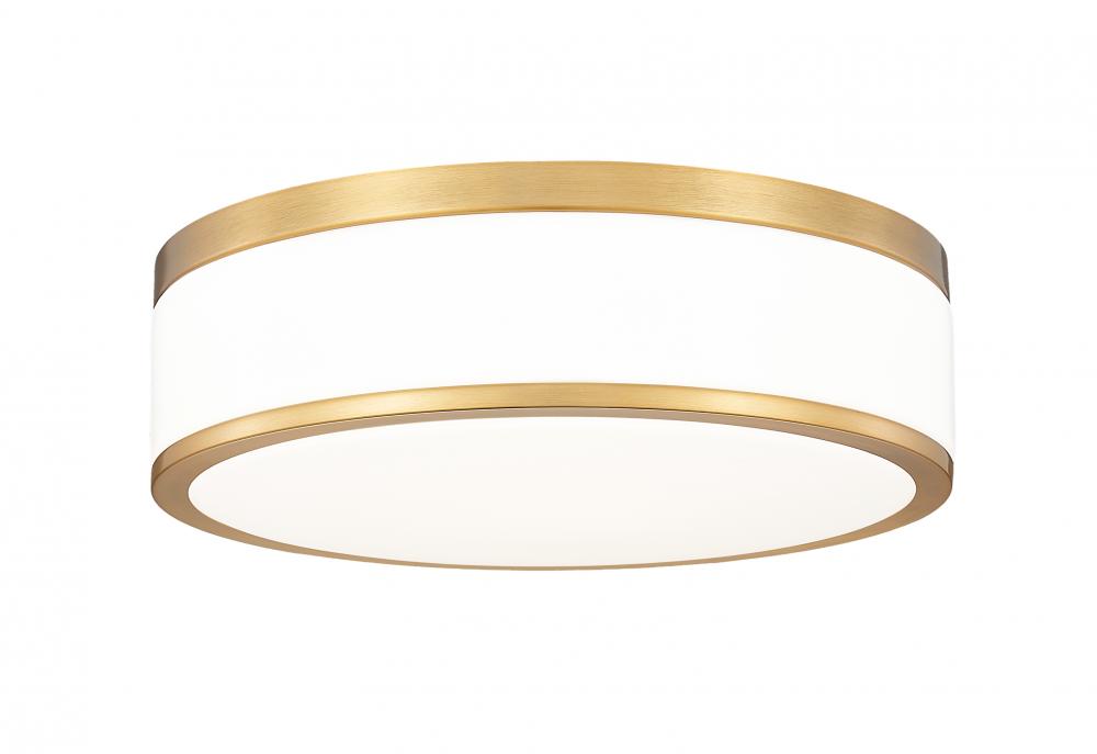 1 Light Flush Mount | 1012F12-MGLD-LED