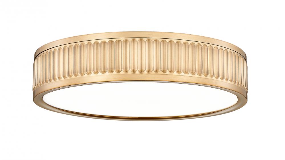 1 Light Flush Mount | 1013F12-MGLD-LED