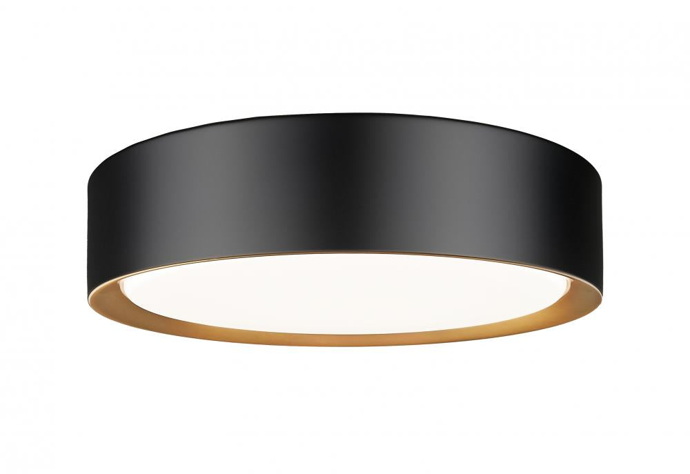 1 Light Flush Mount | 1014F12-MB-MGLD-LED