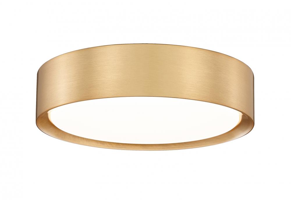 1 Light Flush Mount | 1014F12-MGLD-LED