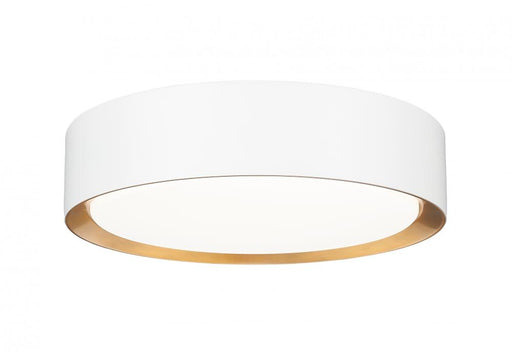 1 Light Flush Mount | 1014F12-MW-MGLD-LED