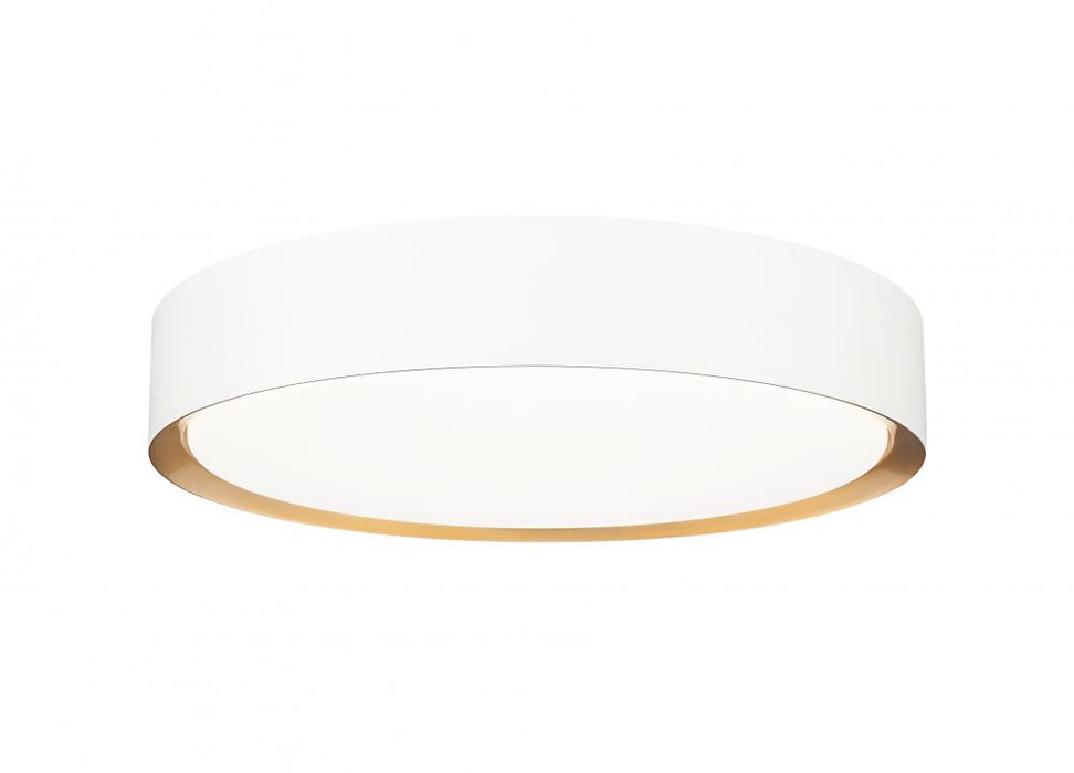 1 Light Flush Mount | 1014F16-MW-MGLD-LED