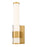 1 Light Wall Sconce | 1015-1S-MGLD-LED