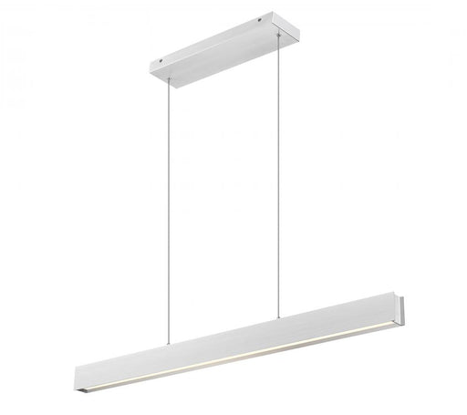 1 Light Linear Chandelier | 1016-45L-BN-LED