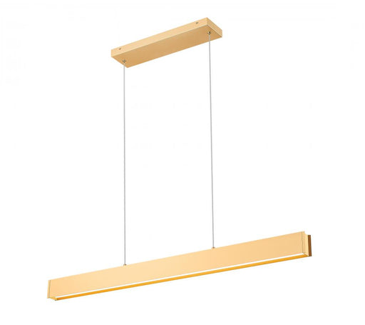 1 Light Linear Chandelier | 1016-45L-GLD-LED