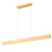 1 Light Linear Chandelier | 1016-55L-GLD-LED