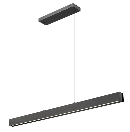 1 Light Linear Chandelier | 1016-55L-MB-LED