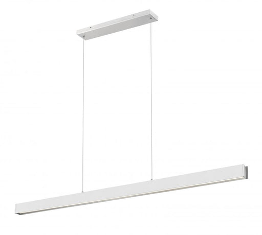 1 Light Linear Chandelier | 1016-72L-BN-LED