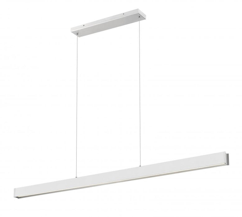 1 Light Linear Chandelier | 1016-72L-BN-LED