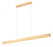 1 Light Linear Chandelier | 1016-72L-GLD-LED