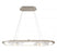 Lib & Co. CA Nettuno, Small Oval LED Chandelier, Metallic Brushed Champagne