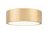 1 Light Flush Mount | 1017F12-MGLD-LED