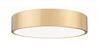 1 Light Flush Mount | 1017F20-MGLD-LED