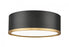 1 Light Flush Mount | 1018F12-MB-MGLD-LED
